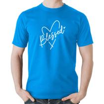 Camiseta Algodão Blessed Heart - Foca na Moda
