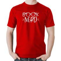 Camiseta Algodão Book Nerd - Foca na Moda