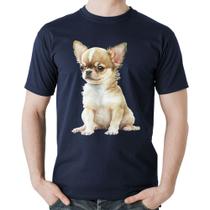 Camiseta Algodão Cachorro Chihuahua - Foca na Moda