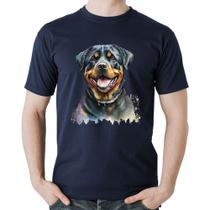 Camiseta Algodão Cachorro Rottweiler - Foca na Moda