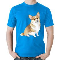Camiseta Algodão Cachorro Welsh Corgi Pembroke - Foca na Moda