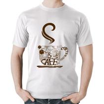 Camiseta Algodão Café Coffee - Foca na Moda