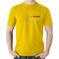 Camiseta Algodão CentOS Linux - Foca na Moda