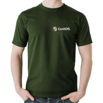 Camiseta Algodão CentOS Linux - Foca na Moda