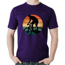 Camiseta Algodão Ciclismo Vintage Sunset - Foca na Moda