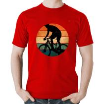 Camiseta Algodão Ciclismo Vintage Sunset - Foca na Moda