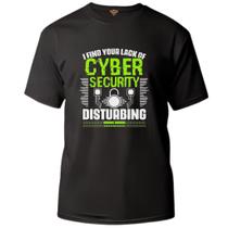 Camiseta algodão Ciências & Tech -Cyber Security