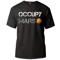 Camiseta algodão Ciências & Tech - Occupy Mars