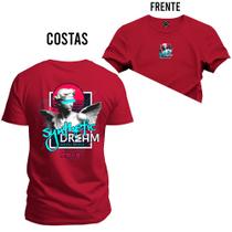 Camiseta Algodão Confortável Estampada Gola Redonda santhetic