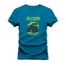 Camiseta Algodão Confortável Malha Mácia Estampada Agro Trator