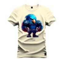 Camiseta Algodão Confortável Premium Armadura Valente