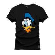 Camiseta Algodão Confortável Premium Pato Donald