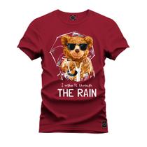 Camiseta Algodão Confortável Premium The Rain