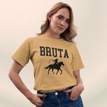 Camiseta Algodão Country Boiadeira Agro Rodeio Bruta Confortavel Menina - VERLITCH