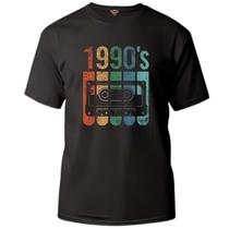 Camiseta algodão cronológicas- 1990