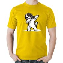 Camiseta Algodão Cute Dabbing Havanese Dog - Foca na Moda