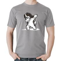 Camiseta Algodão Cute Dabbing Havanese Dog - Foca na Moda