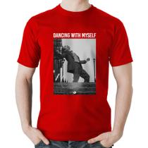 Camiseta Algodão Dancing with myself - Foca na Moda