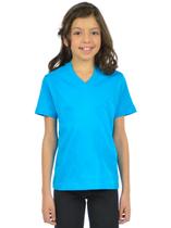 Camiseta algodão deconte v infantil unissex fenomenal