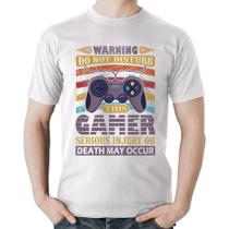 Camiseta Algodão Do Not Disturb This Gamer - Foca na Moda