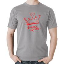 Camiseta Algodão Drama Queen - Foca na Moda