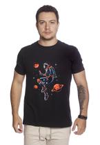 Camiseta Algodão Estampa Astronalta T-shirt