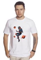 Camiseta Algodão Estampa Astronalta T-shirt