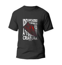 Camiseta Algodão Estampa Cristã Unissex Ide e pregai Camiseta Algodão Estampa Cristã Unissex Ide e pregai