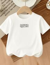Camiseta Algodão Estampada Infantil Feminina Saved 339 Presente Dia das Crianças