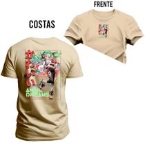 Camiseta Algodão Estampada Moda StreetWear Capa Anime