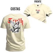 Camiseta Algodão Estampada Moda StreetWear Cruth