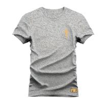 Camiseta Algodão Estampada Premium T-Shirt Number Peito NS