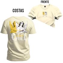 Camiseta Algodão Estampada Unissex Nexstar Varias Cores Angel Two