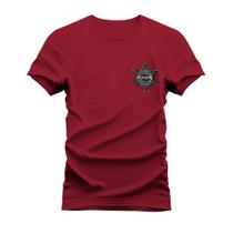 Camiseta Algodão Estampada Unissex T-Shirt Confortável Sherife