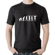 Camiseta Algodão Evolução na Musculação - Foca na Moda
