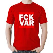 Camiseta Algodão F*CK VAR - Foca na Moda