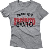 Camiseta Algodão Feminina cristã Guiados Espirito Santo