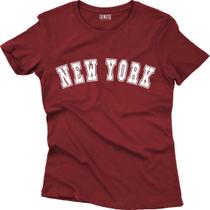 Camiseta Algodão Feminina New York City NY