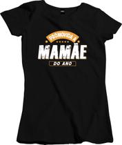 Camiseta Algodão Feminina Promovido a Mamãe do Ano