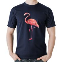 Camiseta Algodão Flamingo - Foca na Moda