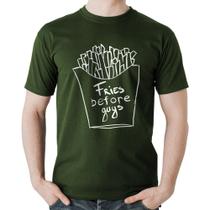 Camiseta Algodão Fries Before Guys - Foca na Moda