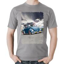 Camiseta Algodão Fusca Retrô - Foca na Moda