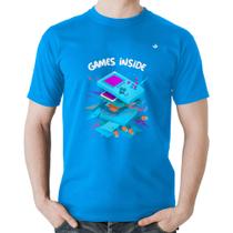 Camiseta Algodão Games Inside - Foca na Moda