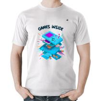 Camiseta Algodão Games Inside - Foca na Moda