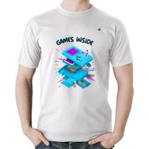 Camiseta Algodão Games Inside - Foca na Moda