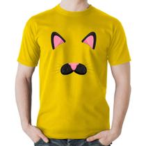 Camiseta Algodão Gatinha Orelhinha - Foca na Moda