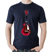 Camiseta Algodão Guitar Píxel - Foca na Moda