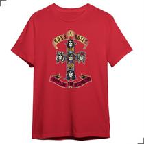 Camiseta Algodão Guns N Roses Destruction Album Rock N Roll