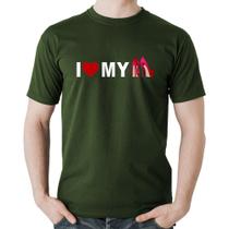 Camiseta Algodão I Love My Shoes - Foca na Moda