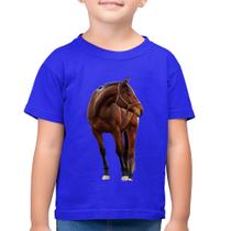 Camiseta Algodão Infantil Cavalo Andaluz - Foca na Moda